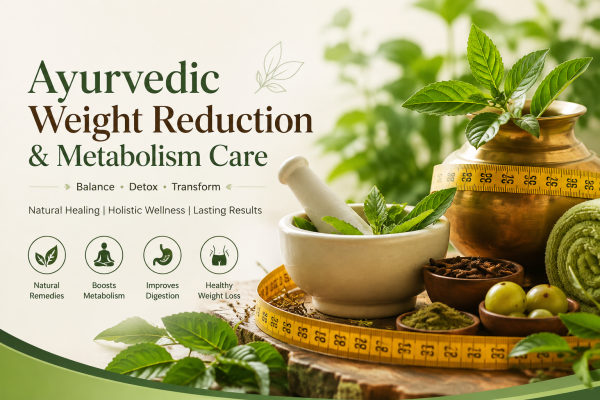 Ayurvedic Weight Reduction & Metabolism Care: A Complete Natural Healing Guide