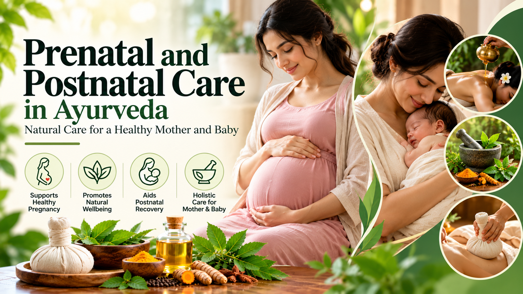 Prenatal and postnatal Ayurvedic care